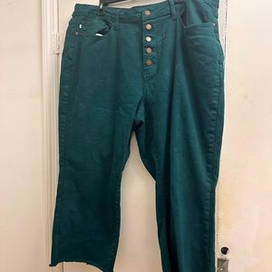 Judy blue size 22 wide wide leg crop pants